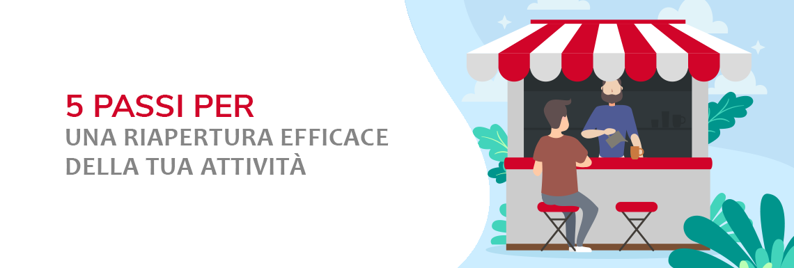 5 passi per una riapertura efficace della tua attività