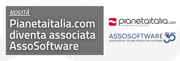 Pianetaitalia.com è ufficialmente associata AssoSoftware: un riconoscimento che celebra visione, qualità e innovazione